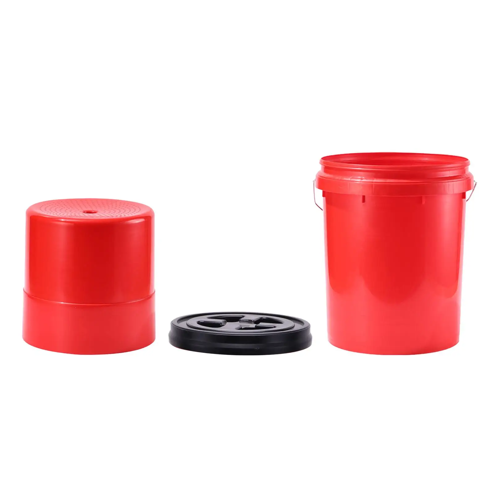 Car Washing Accessories Rolling Bucket Dolly for Painting Assistance