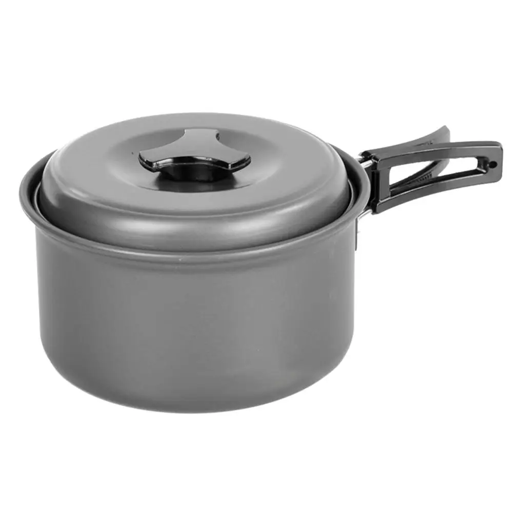 Lightweight Cooking Pot Rice Cooker Durable Aluminum Backpacking Camping