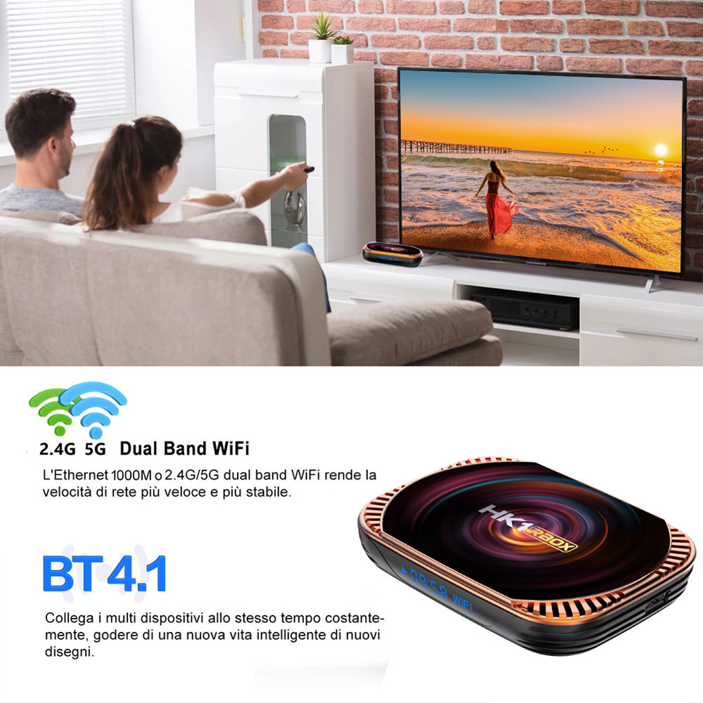 Title 10, Wireless Projection Smarts Set-top Box Powerful...