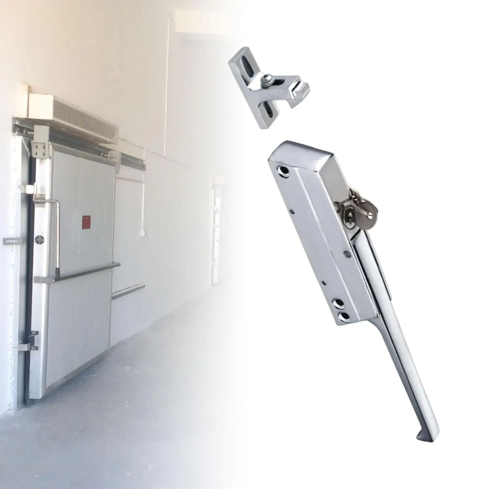 Cold Storage Door Lock for Office Industrial Ice Machines Container Vehicles