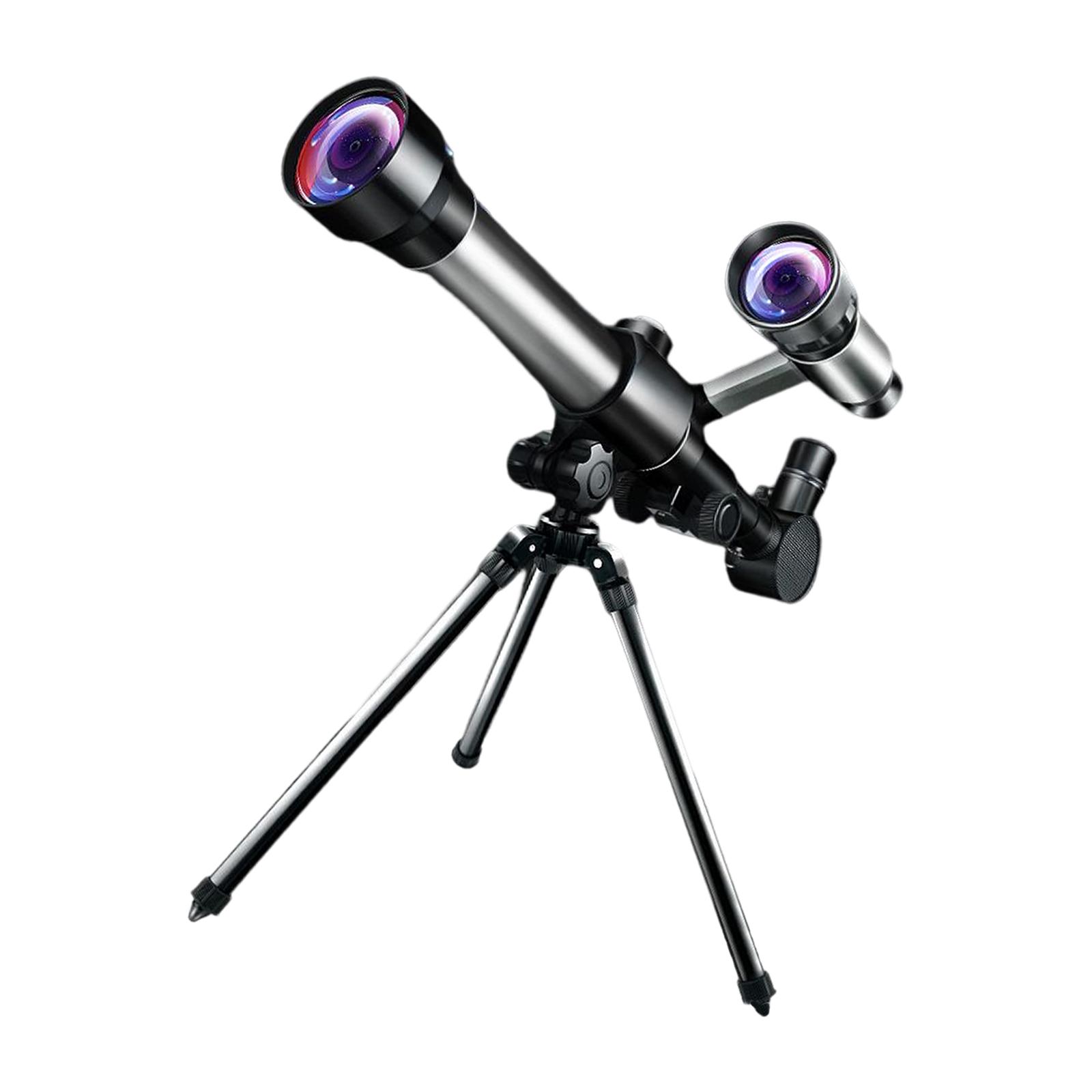 60mm Aperture Telescope with Finder Scope Tripod for Kids Fully Multi Coated Optics Simple to Setup Professional Durable