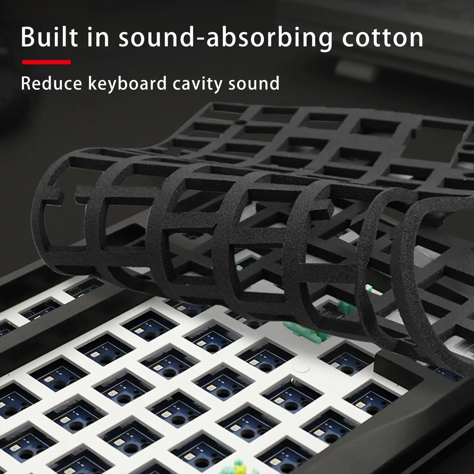 MMD75 Hot Swap Mechanical Keyboard DIY Kit 82 keys Wireless Bluetooth 5.0 2.4G Programmable PC keyboard DIY Kit