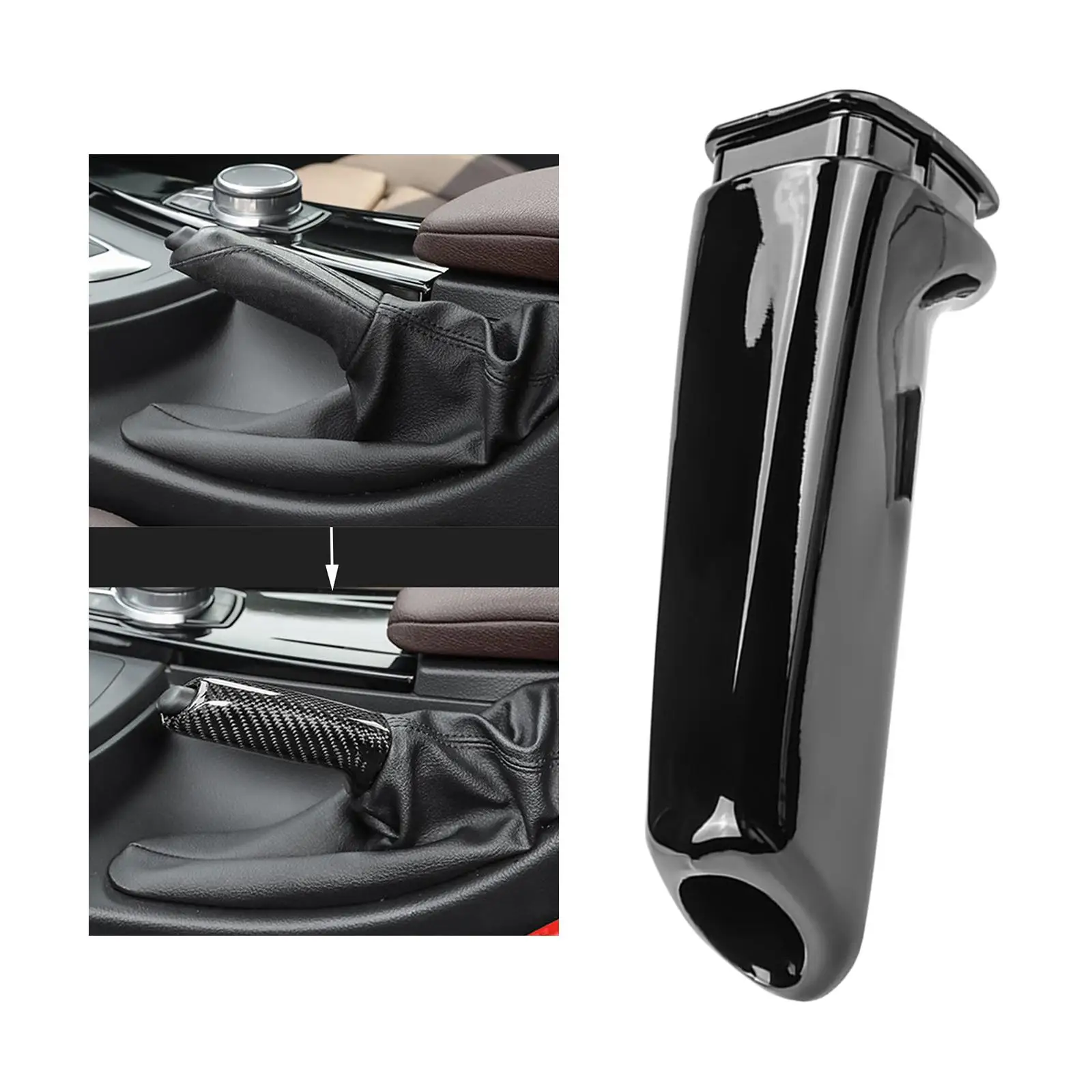 Handbrake Cover Handbrake Sleeves Interior Accessories Fit for BMW E60