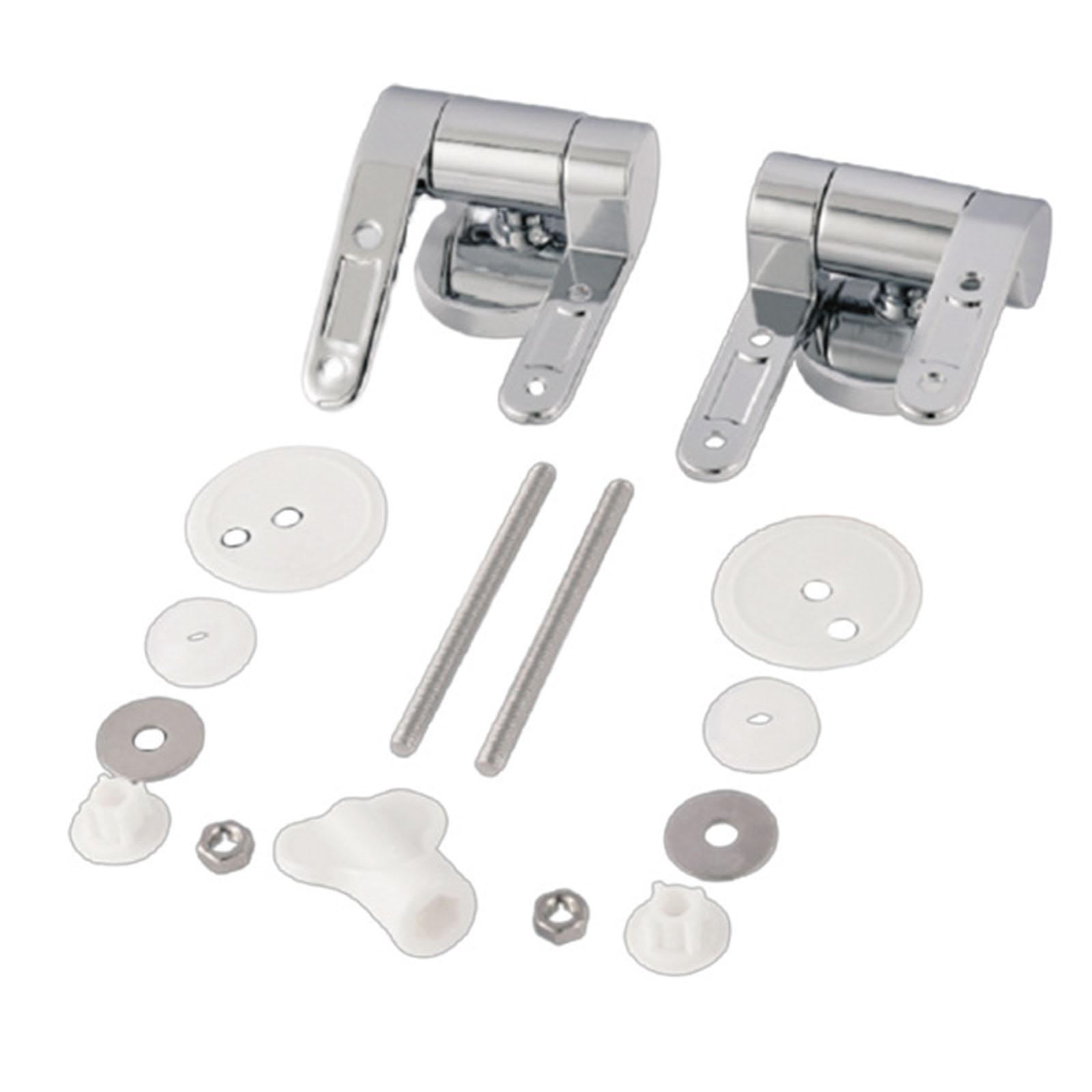 Description Picture 4 of itemToilet Seat Hinge Accessories Lid Hinge Universal with Parts Fixing Bracket for Telescopic Kitchen Flipping Sliding Toilet Lids