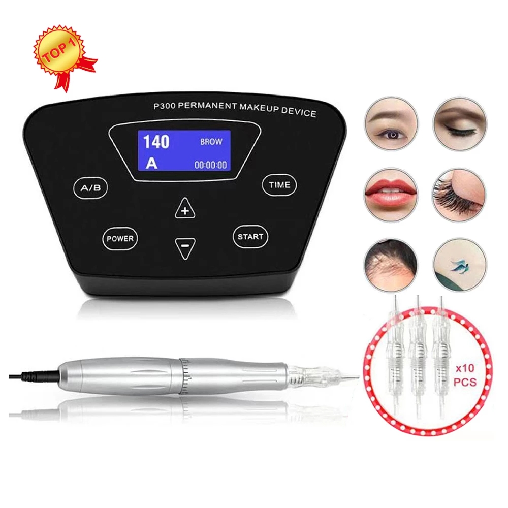 Best of Biomaser Professional Tattoo Machine Rotary Pen For Permanent Makeup Eyebrow Lip Microblading DIY Machine Kit With Tattoo Needle Reviews & Tips