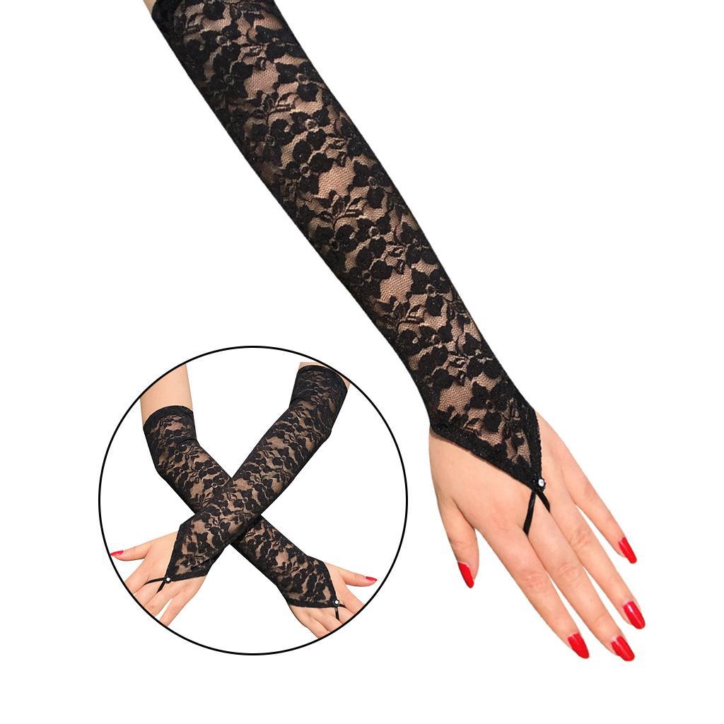 lace gloves without fingers