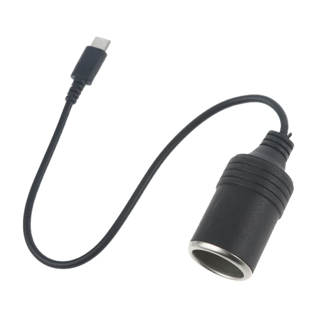 USB C PD zu 12V Auto Zigarette-Leichter Buchse Weiblich Kabel für Drone  Auto Ladegerät - AliExpress