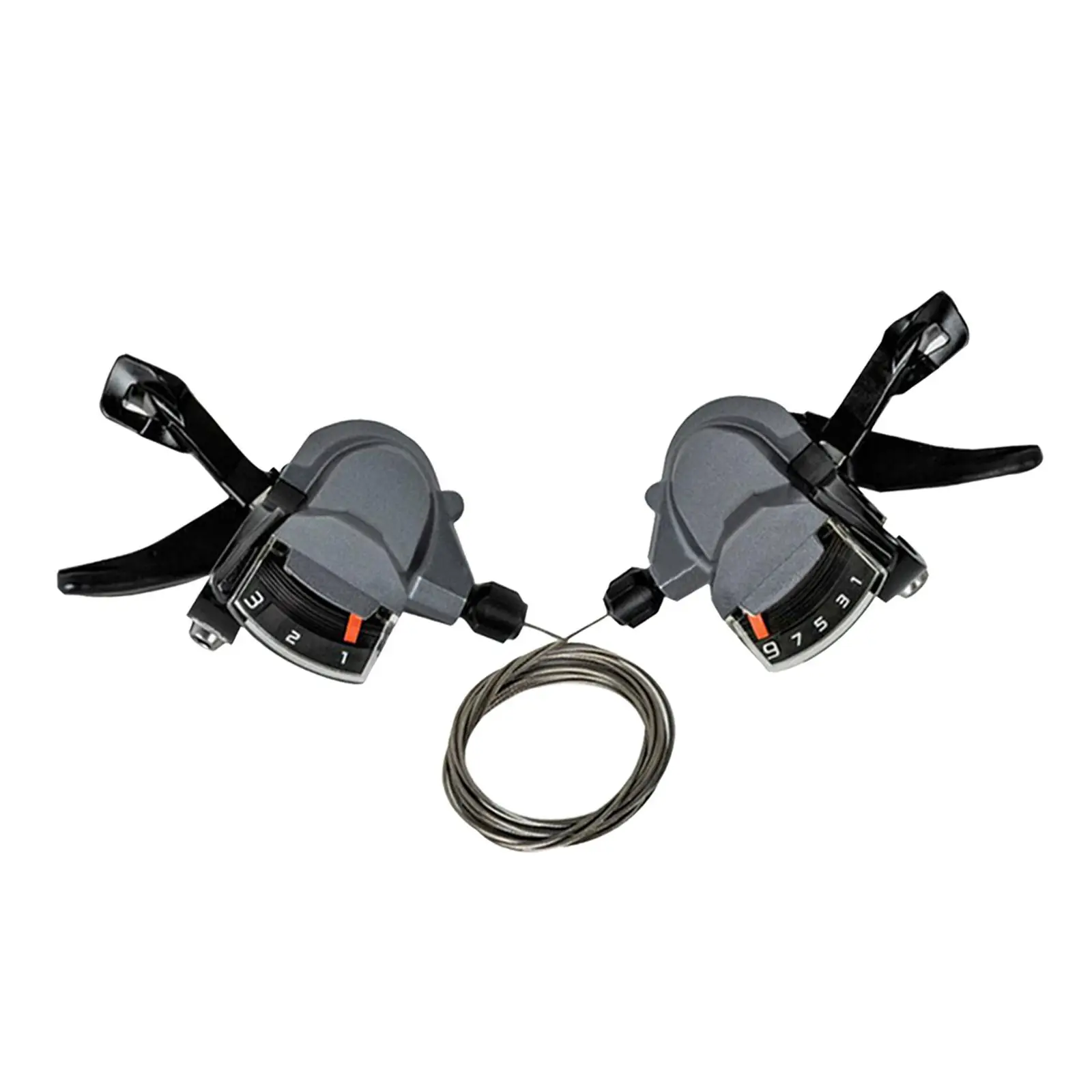 MTB Bike Bicycle Shifters  Lever Left Right Set with  Cables
