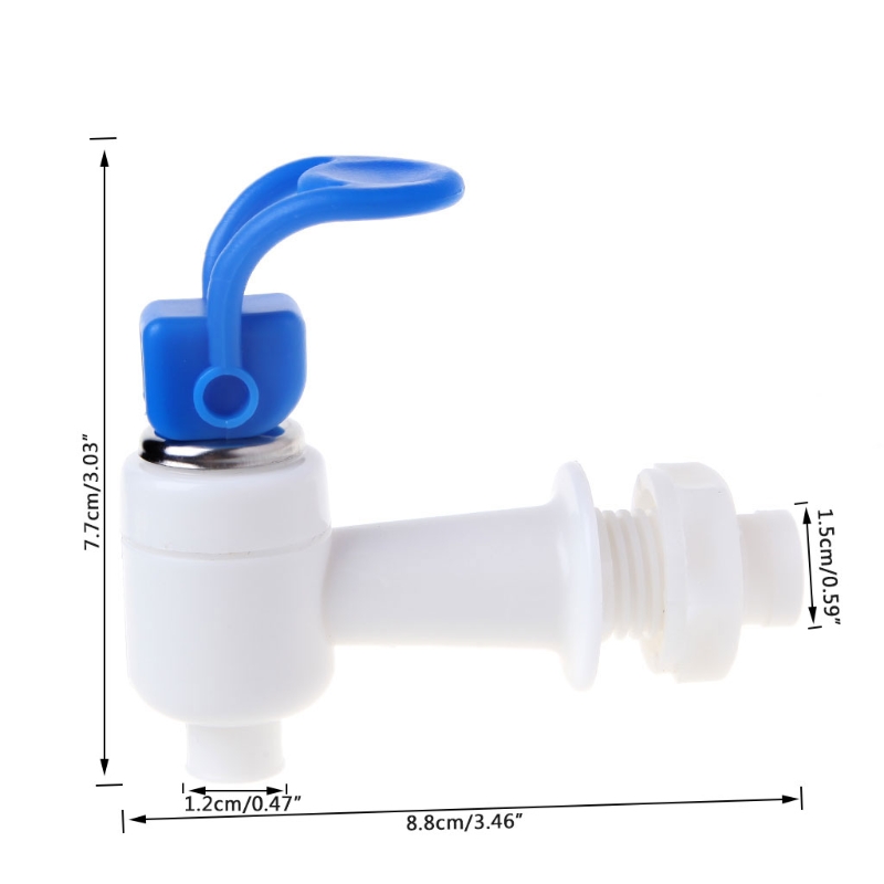 Description Picture 4 of item2023 New 2 Pcs Universal Size Push Plastic Type Faucet Tap Water Dispenser Replacement