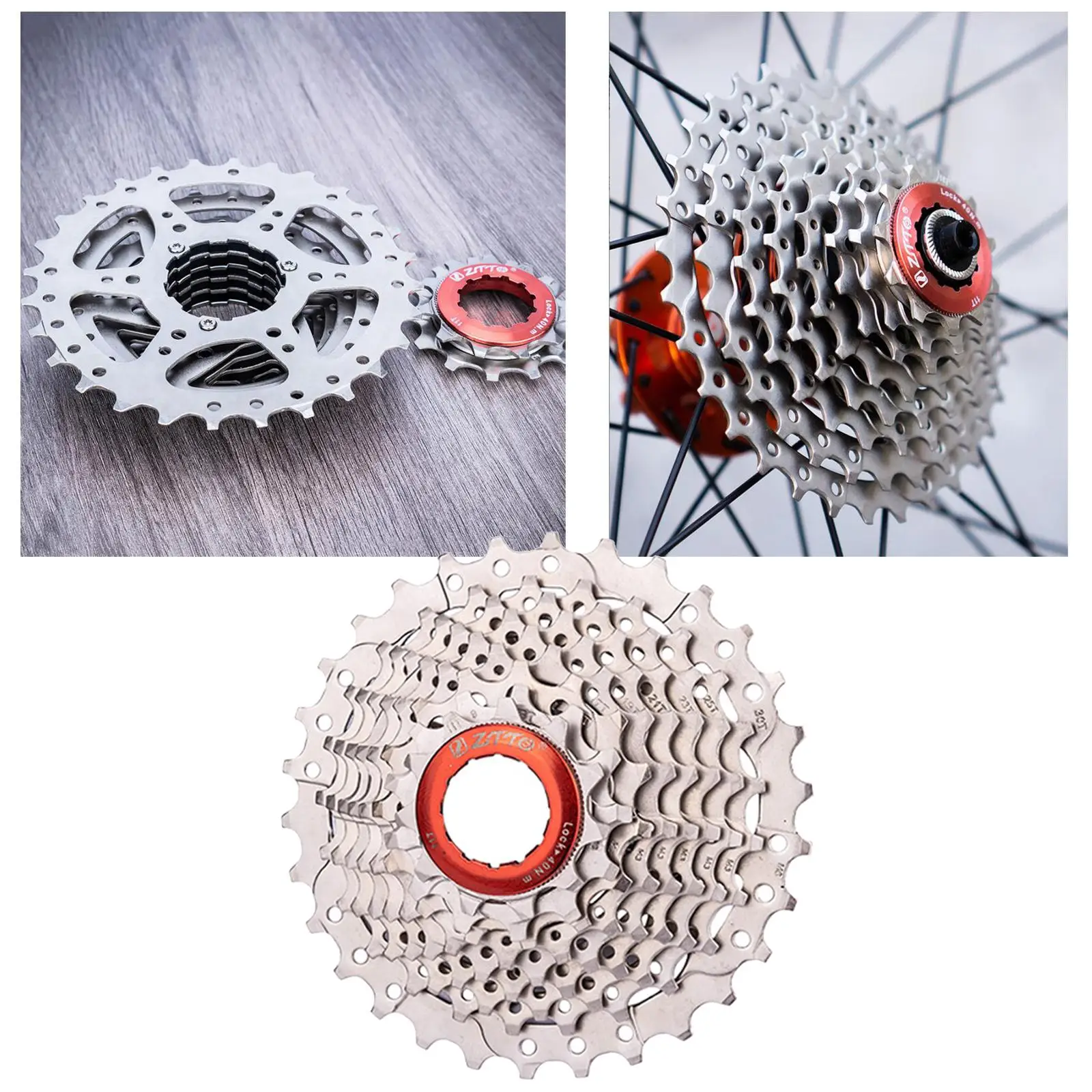 8/9  Bike Cassette Sprocket Freewheel 11-23/25/28/30/34/36T Parts Multiple Anti-Rust  Mountain  Repair Components