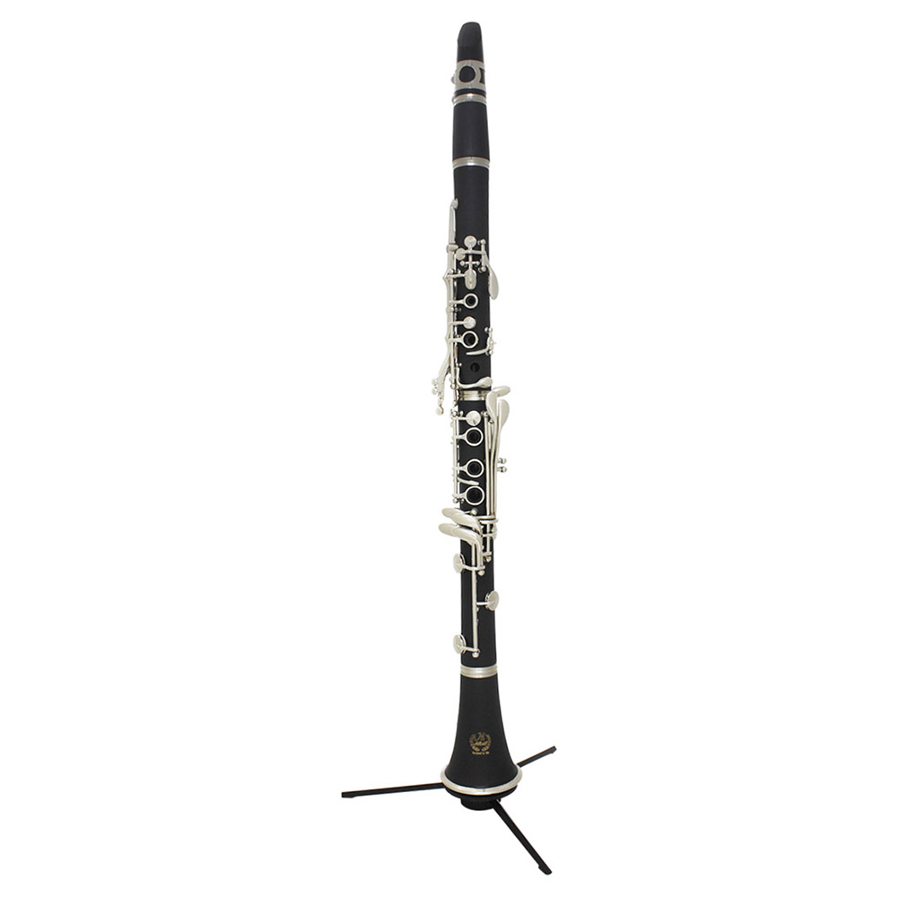 Description Picture 6 of itemDurable Clarinet Stand Bracket With Felt Pad Woodwind Accessories Foldable Tripod ABS Oboe Holder Musical Instrument Parts