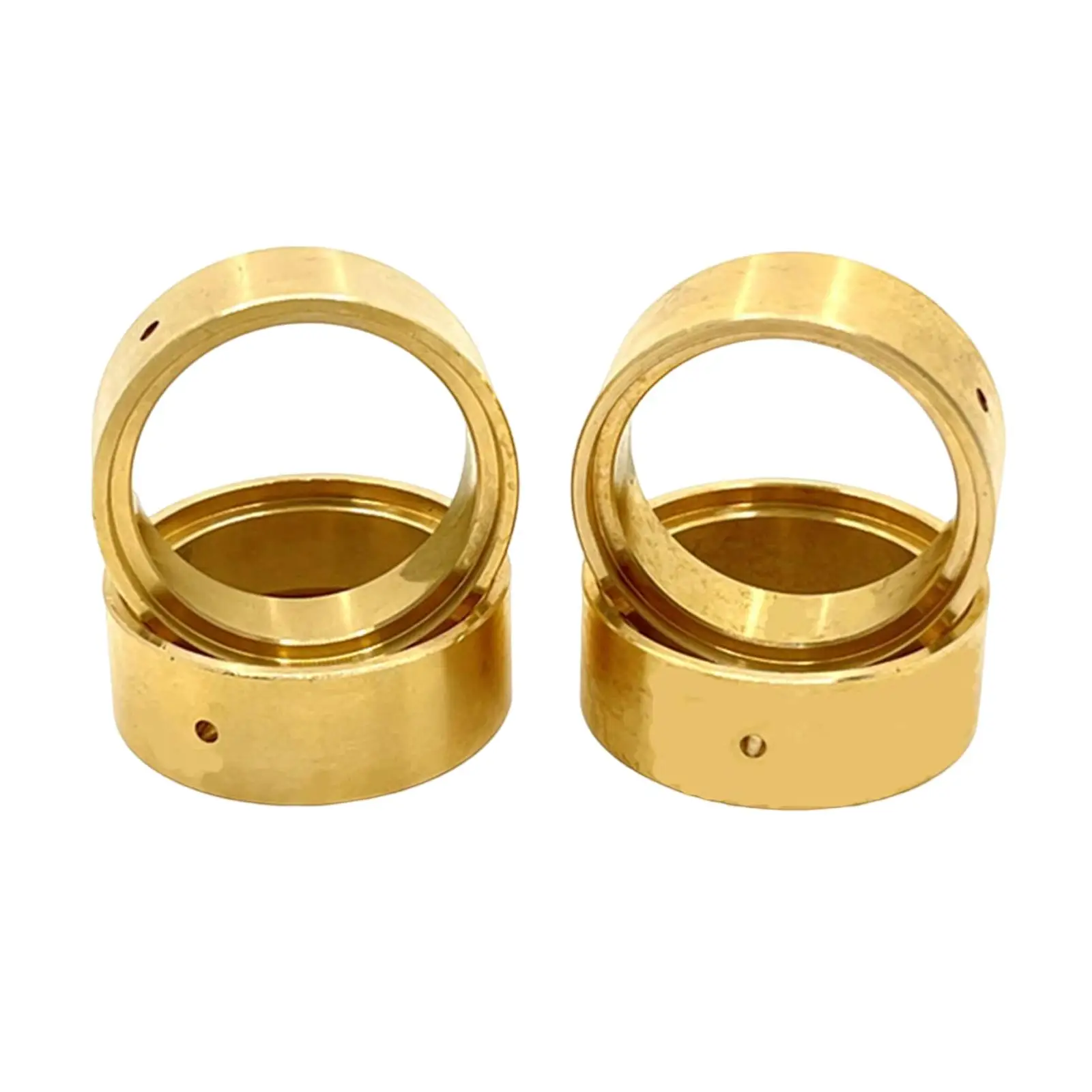 1:24Scale RC Brass Wheel Weights Wheel Rims Hubs Counterweight for Fcx24 Hobby Car Model Buggy Vehicles DIY Accessories