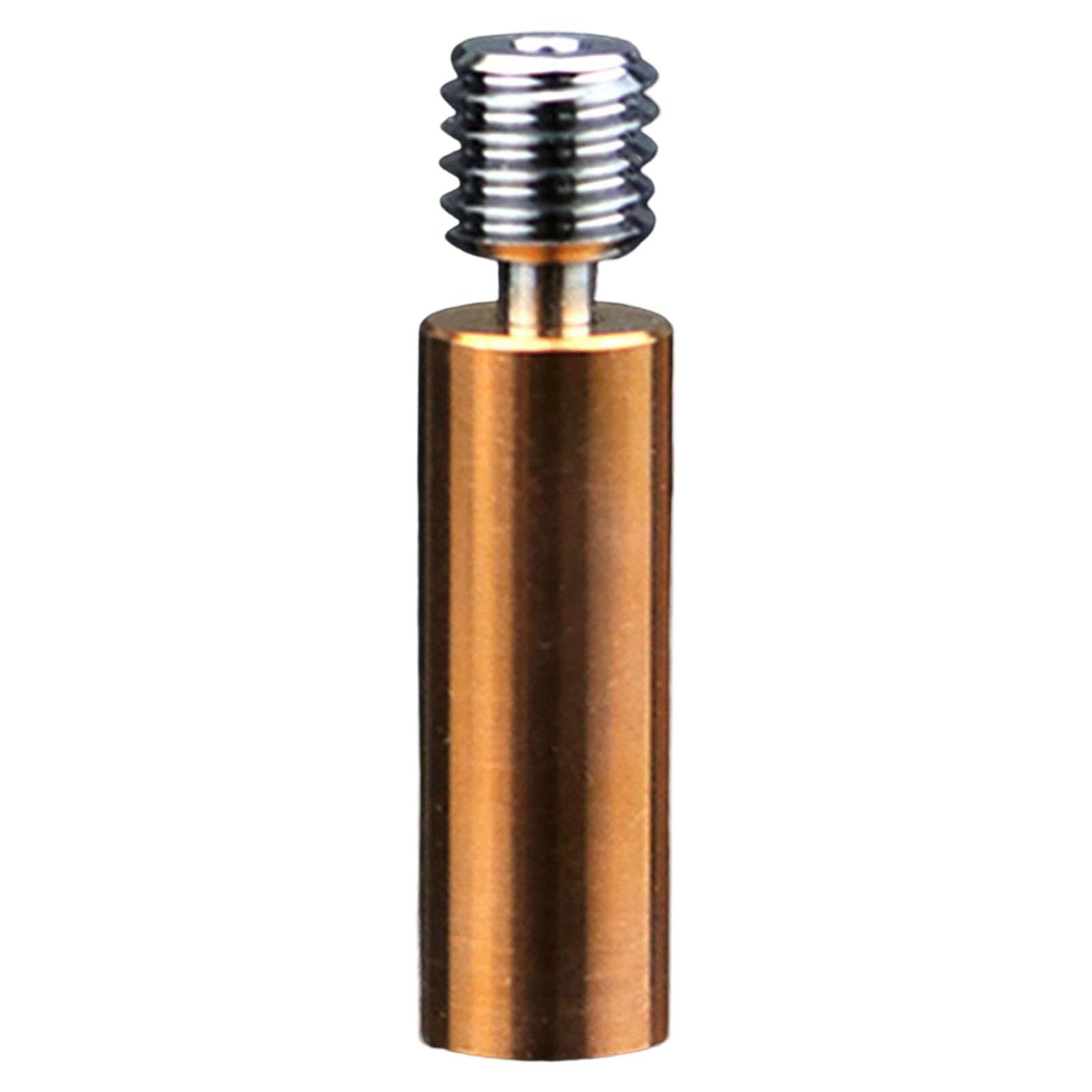 3D Printer Replacement Titanium High Temperature Alloy Copper Bimetal Heatbreak Thermal Barrel Tube   3   S