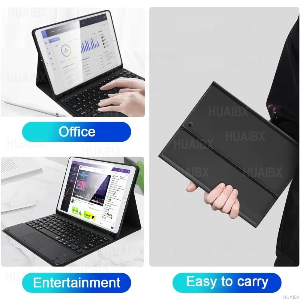 Title 5, Keyboard Case for IPad 9th 8th 7th Generation 1...