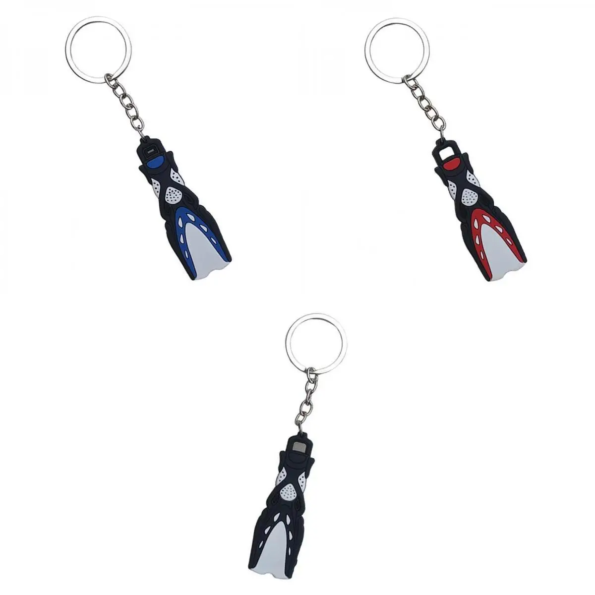 3x Novelty Scuba  Key Chains  for Boat Surfing Sailing Handbag