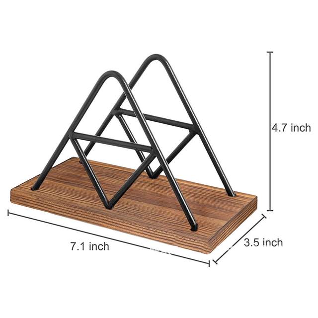 Servilletero De Acero Inoxidable - Diseño Elegante Para Bar O Cocina