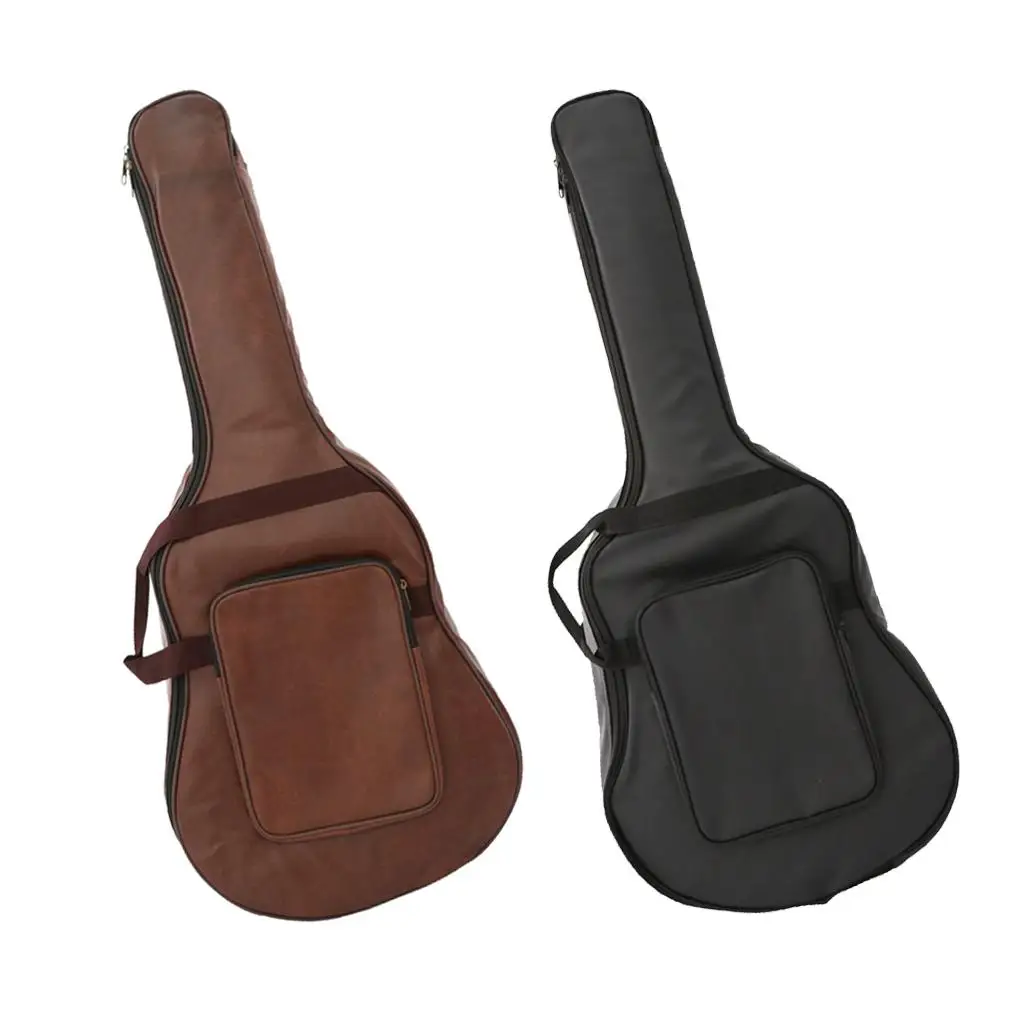 Guitar Bag Waterproof Guitar Case Backpack Carrying Bag for 1 Inch Acoustic Guitar And Western Guitar