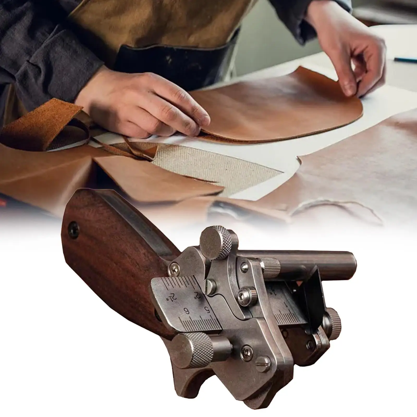 Leather Craft Tool Strap Cutter Supplies Practical Clear Scale Quick Cut Project Belt Cutter Tool Lace Cutter Strip Belt Cutter