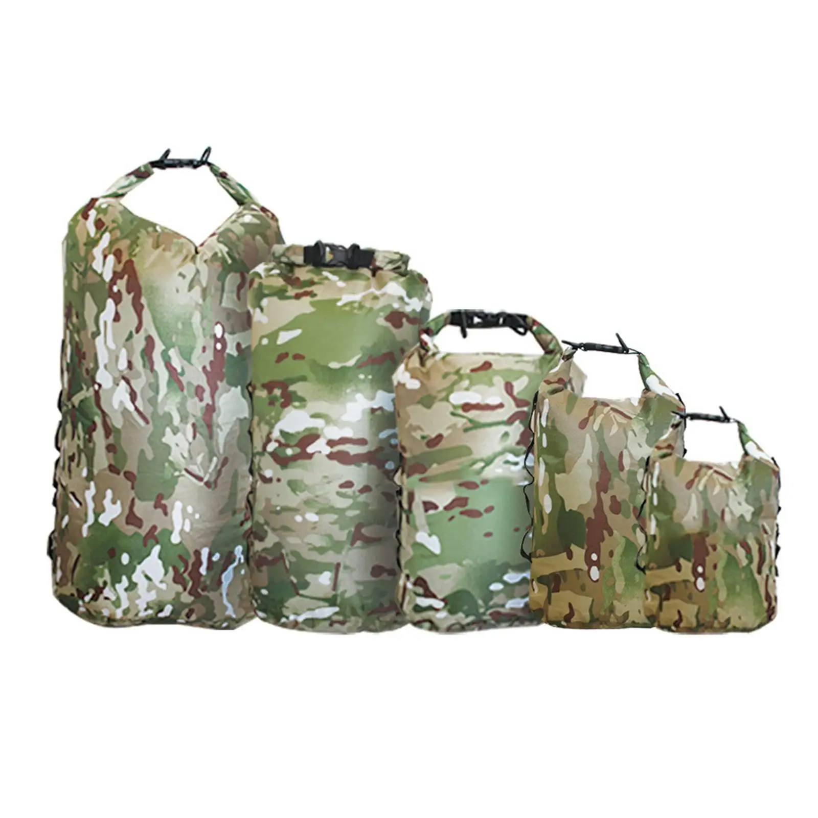 Waterproof Dry Bag Crossbody Shoulder Bag Floating Dry Pack Sack Carry Bag Oxford Cloth for River Trekking Swimming Fishing