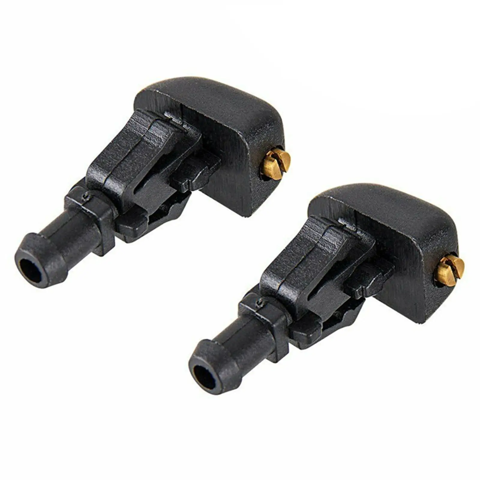 2 Pieces Windshield Washer Nozzle Easy Installation 3W7Z17603AA Windshield