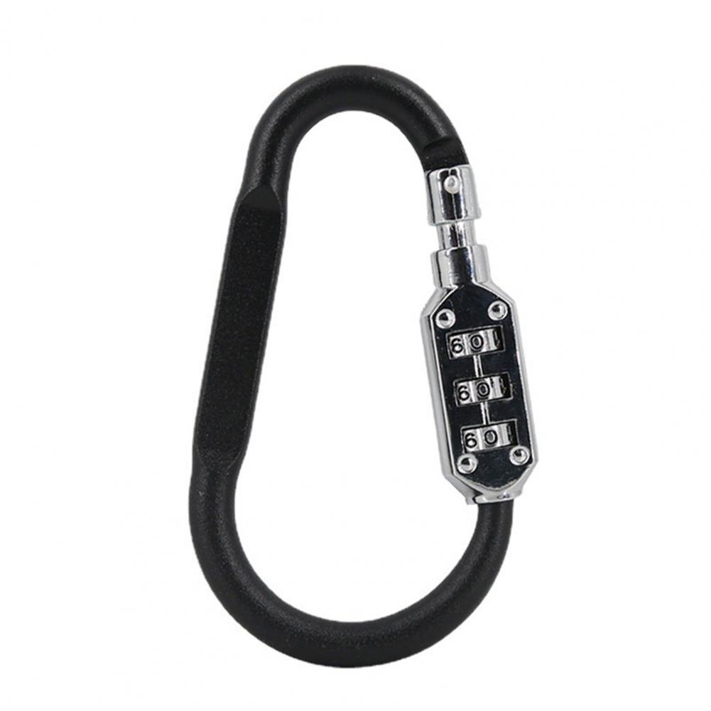 Title 7, Bicycle Anti-theft Lock Carabiner Password Alum...