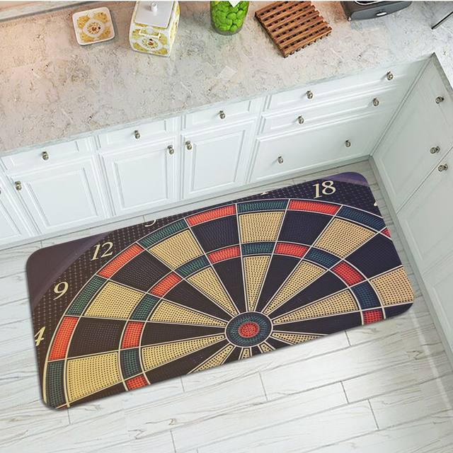 Freccette Dart Board Arrow Target tappetino per porta d'ingresso Retro  scelta multipla tappeto da cucina