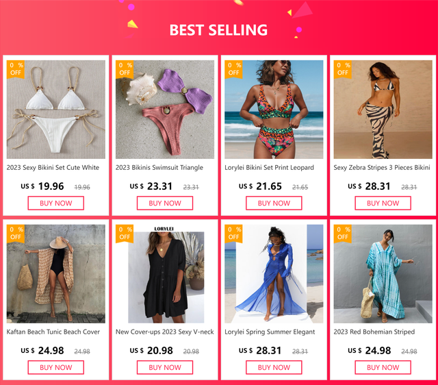 best selling bikinis