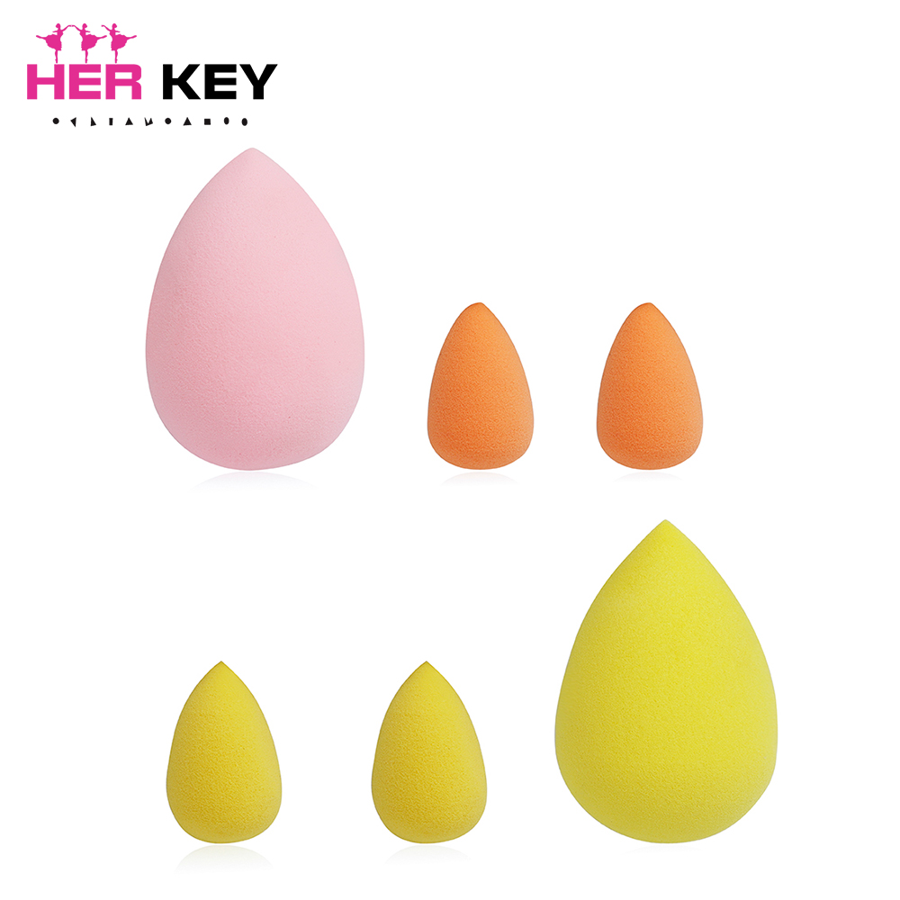 Best of 3pcs / Set Makeup Sponge Puff Beauty Egg Face Foundation Powder Cream Sponges Cosmetic Puff Powder Puff Makeup Tool Women's Reviews & Tips