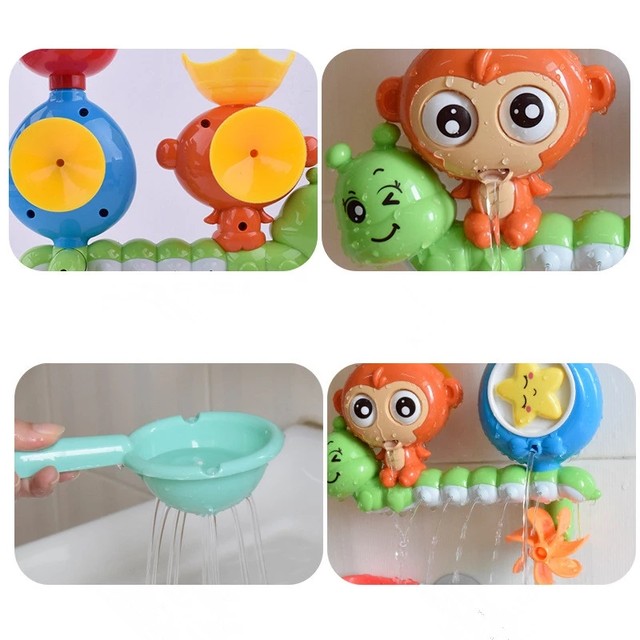 LICHENGTAI Jouet De Bain De Douche, Pompe À Eau À Piles Pompe À Eau  Électrique Pommeau De Douche Électrique, Jouets D'éjaculation Flottante  Jouets de Douche pour Tout-Petits Garcons Filles : : Jeux