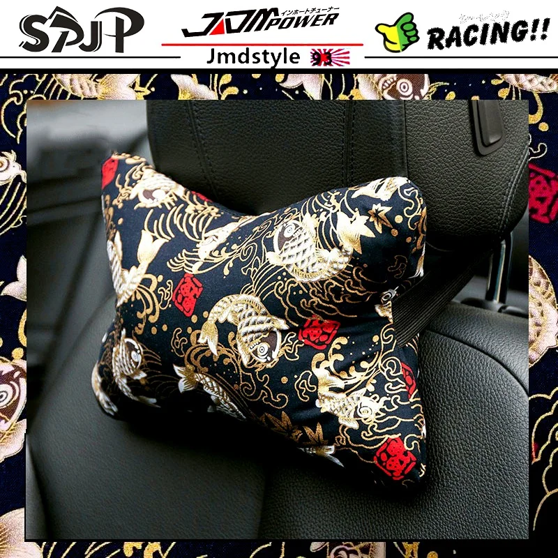 Almohada decorativa para la cabeza y el cuello del coche