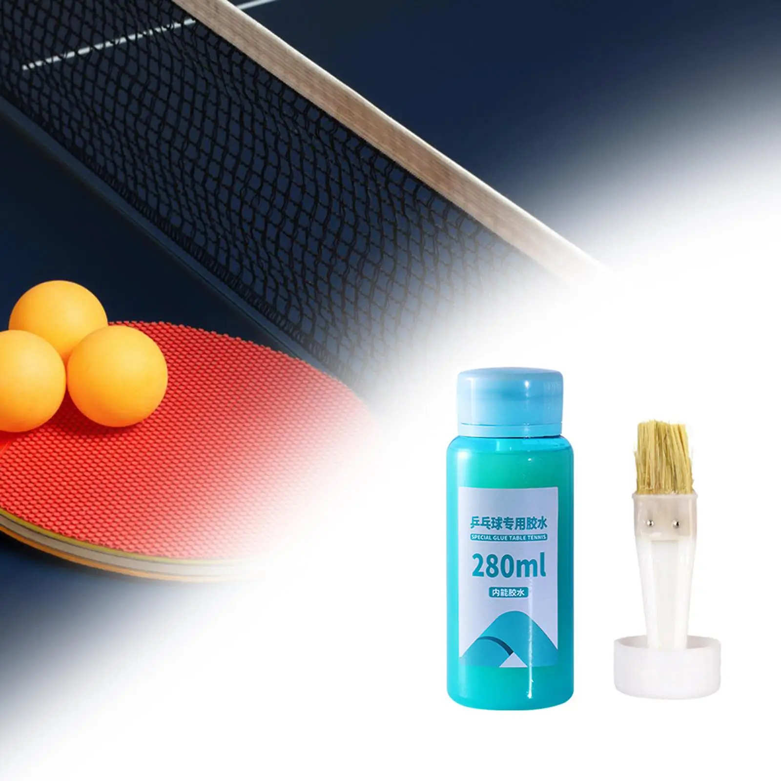 Table Tennis Paddle Glue Easy to Apply for Assembling Table Tennis Paddle