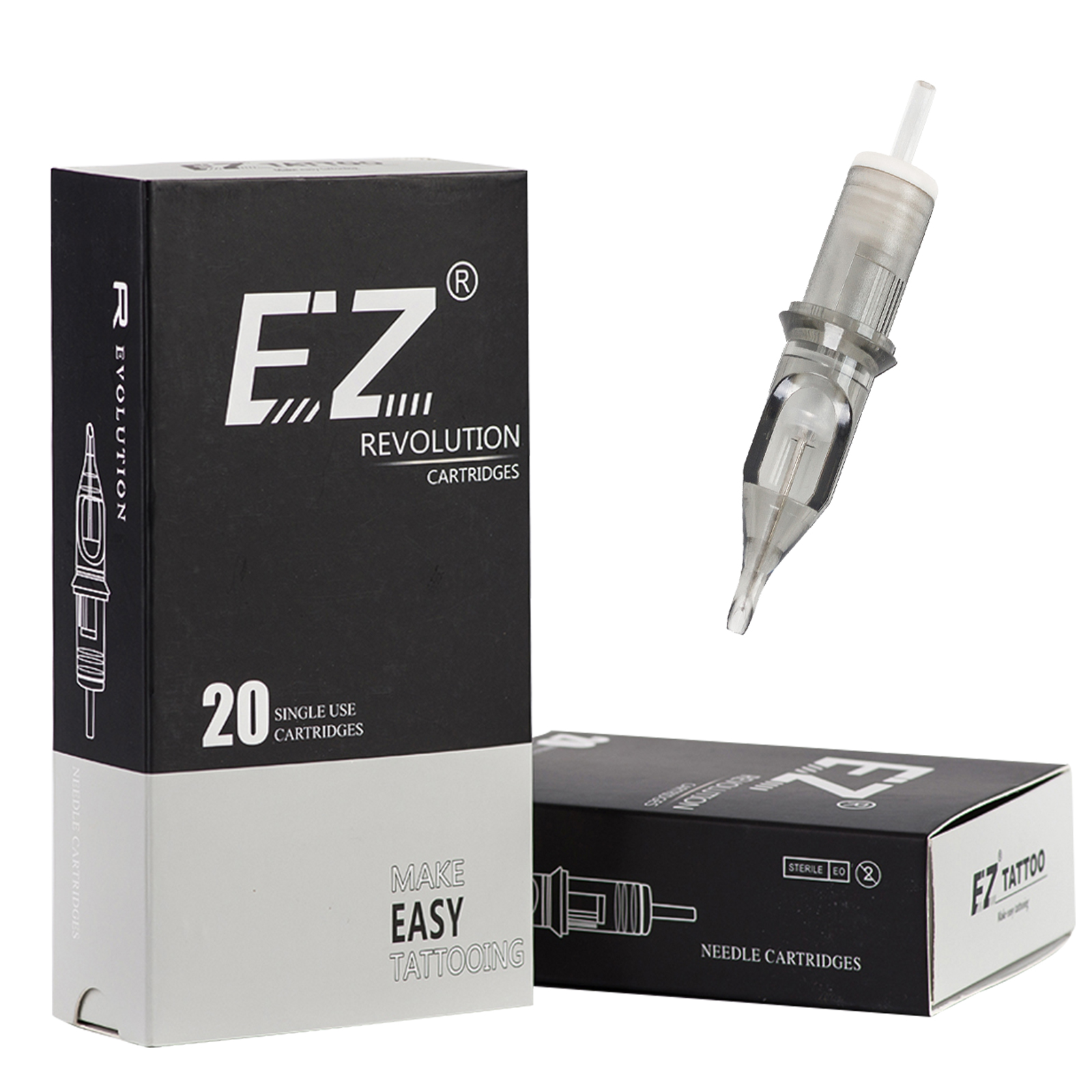 Best of EZ Revolution Tattoo Needle Cartridge #08 Bugpin (0.25 MM) Round Liner (RL) For Permanent Makeup Rotary Pen Machines 20 Pcs / Box Reviews & Tips