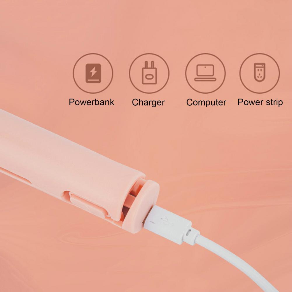 Description Picture 6 of itemWireless Hair Straightener Portable Rechargeable Usb Mini Curling Iron Dual-use Hair Styler for Safe Smooth Travel-friendly Hair