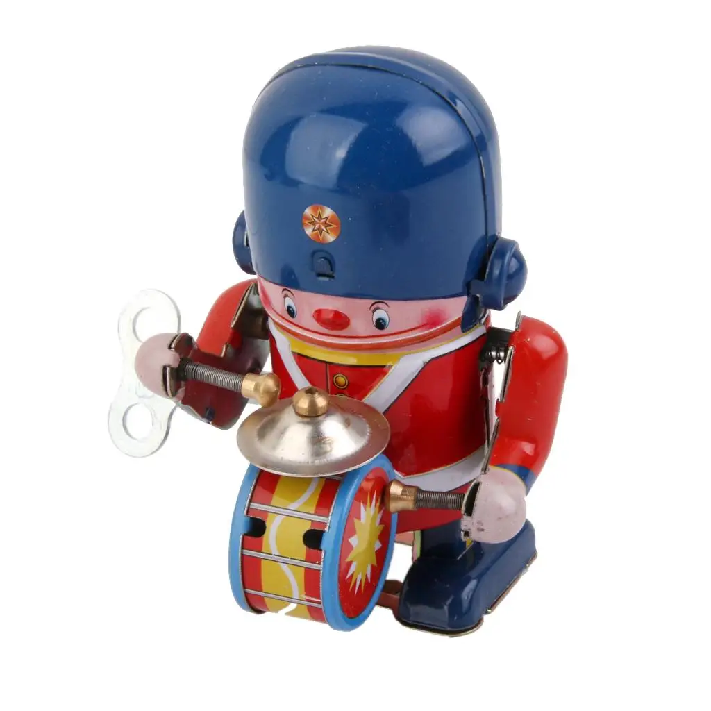 Mechanical  Drummer Metal Collection Child children gift Party