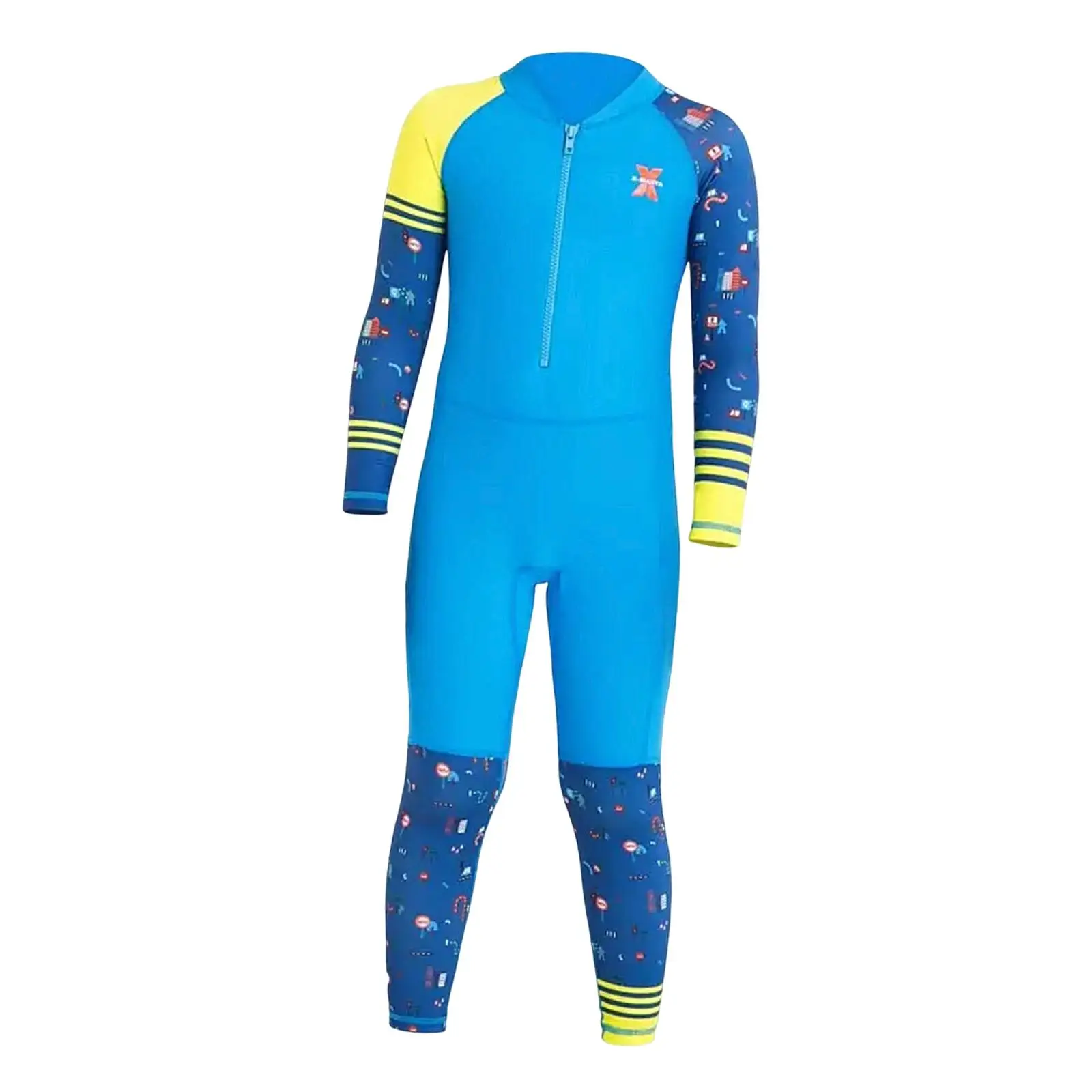 Kids Wetsuit Diving Swimsuits Keep Warm Long Sleeve Water Resistant Thermal Full suits for Kayak Canoeing Swimming Boys Girls