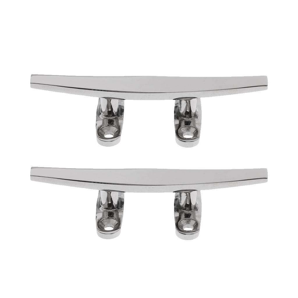 Marine Stainless Steel Mooring Dock Deck Line Rope Cleat 5