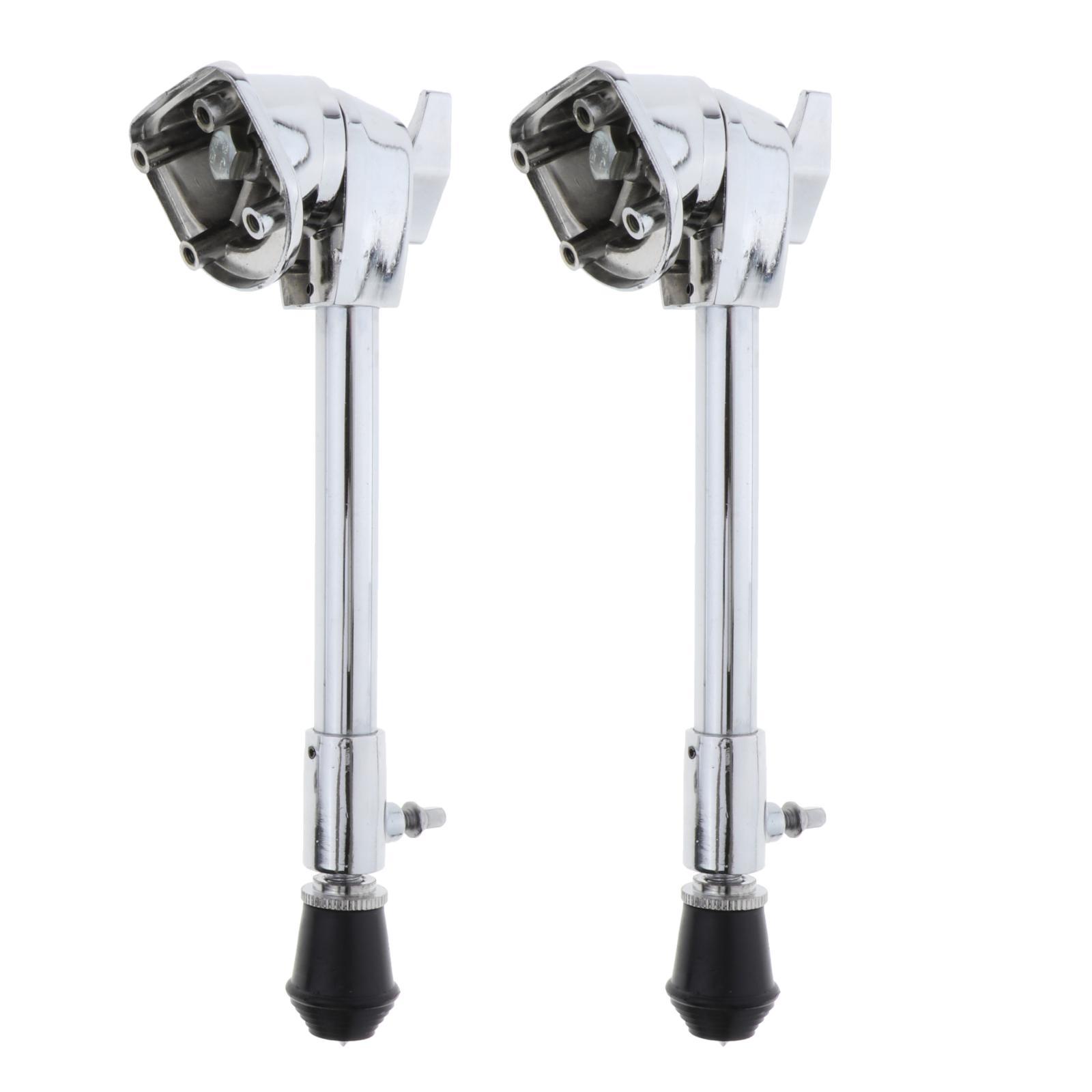 1-pair Bass Drum  Legs Stable Anti-slip Drum Feet Instrument
