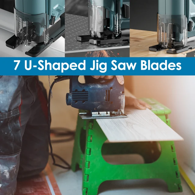 14Pcs Jigsaw Blades Set Assorted U Fitting Metal Plastic Wood For Black  Decker Jigsaw Blades Wood Woodworking Tools Cutting - AliExpress