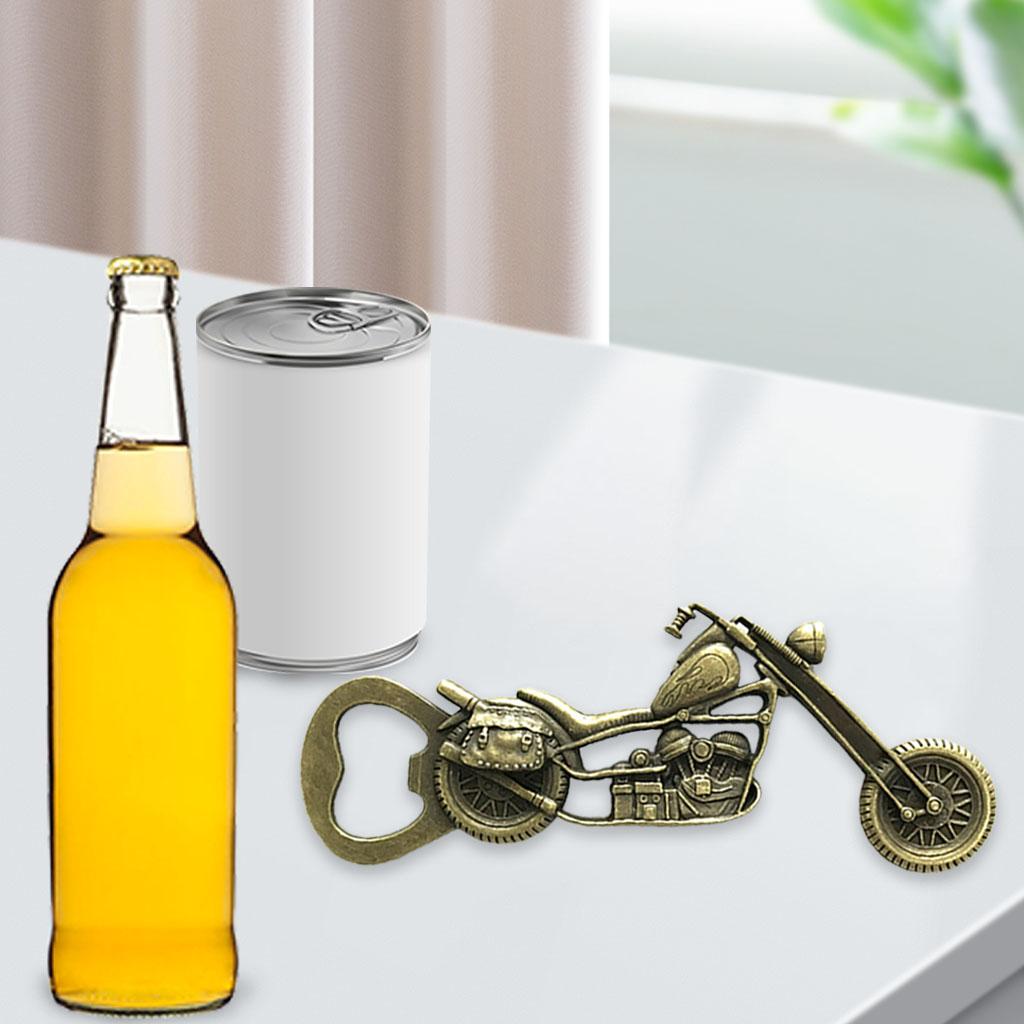 Cool Motorcycle Bottle Opener Zinc Alloy Beer Bottle Opener for Boyfriend Grandpa Dad Husband Christmas Birthday Presents