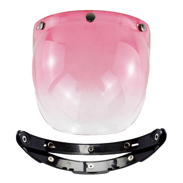 Bubble 3 Snap , for Open Motorbike Universal Windscreen Durable  Windshield Motorbike Lens Visor