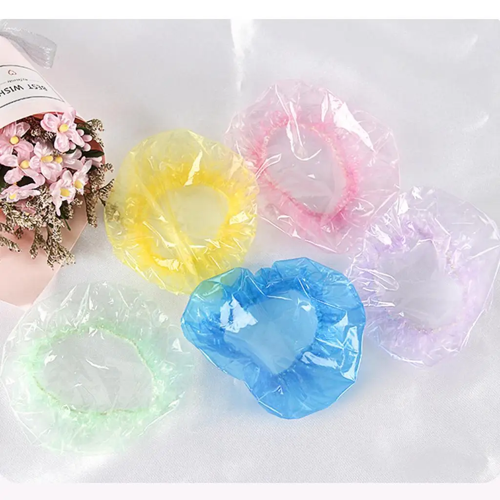 100pcs Waterproof Disposable Salon Ear Cover Caps Hair Dye Ear Covers for Women