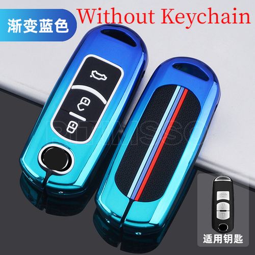 New Alloy Car Remote Key Case Cover Shell For Mazda 2 3 5 6 BL BM GJ Atenza Axela Demio CX-3 CX3 CX-5 CX5 CX7 CX-9 CX8 Keyless - Sd5d54e7009404ef79f08df90fa93bacb4