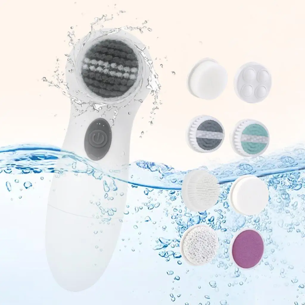 8 In1 Facial Cleansing Brush Silicone Face Cleansing Pore   for Home