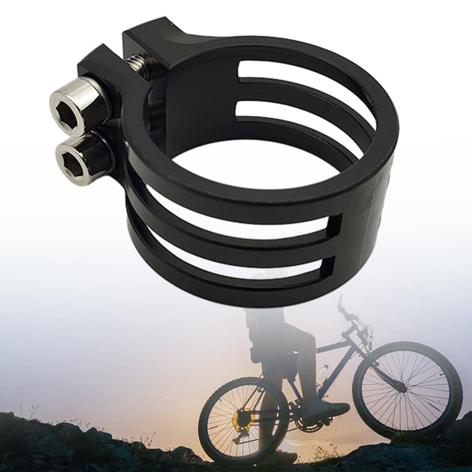 Bike Seat Post Clamp Bicycle Seat Tube Mount Clip Seat Tube Clamp for Mountain Bike