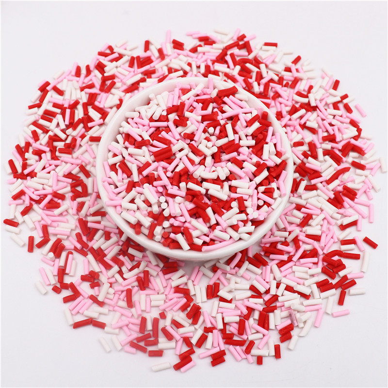 Bunte Mischung aus zylindrischen Polymerscheiben, Streusel zum Schleimfüllen von Ton, DIY-Kristallhandwerk, kleines Kunststoff-Klei-Zubehör – Detail 13