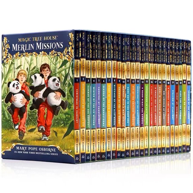 27 Books 1-27 MAGIC TREE HOUSE Merlin Missions English 