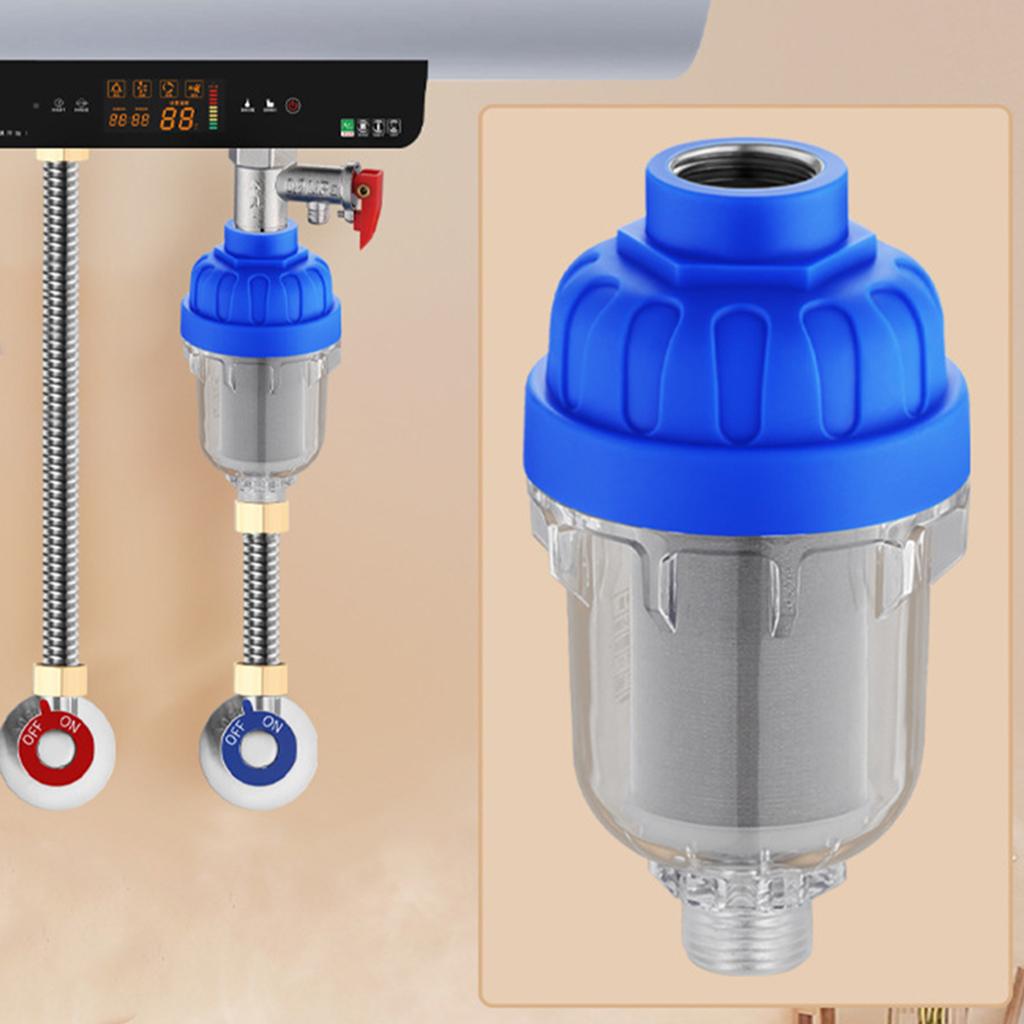 Whole House Water Filter 40Um Clean Down Sediment Assembly Cleaning Water Softener Water Purification for Water Heater Kitchen