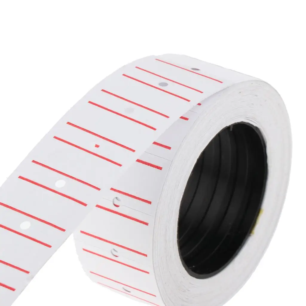 Label Price Tag Paper for5500 Price Labeller 10 Rolls 6000 Pieces