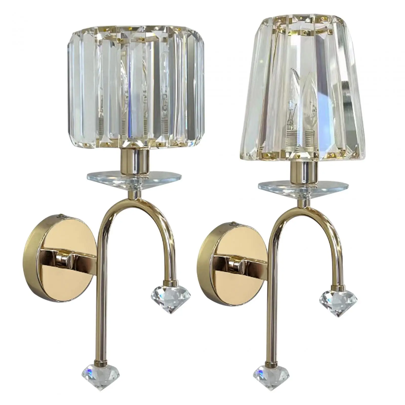 Wall Sconce Lampshade Decoration NightStand Luxury for Porch Dining Bedroom