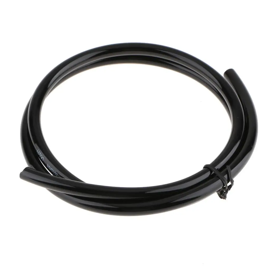 Universal 1M 5mm ID 8mm OD Petrol Fuel Line Hose Gas Oil  Tube For Bike